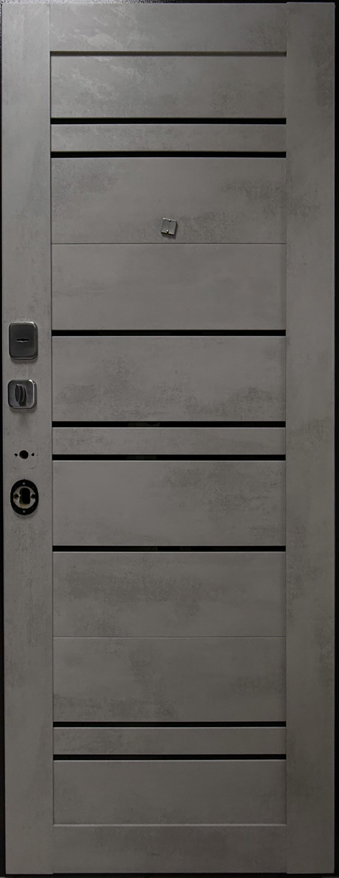 Тайгер Форта Царга Серебро / Бетон снежный